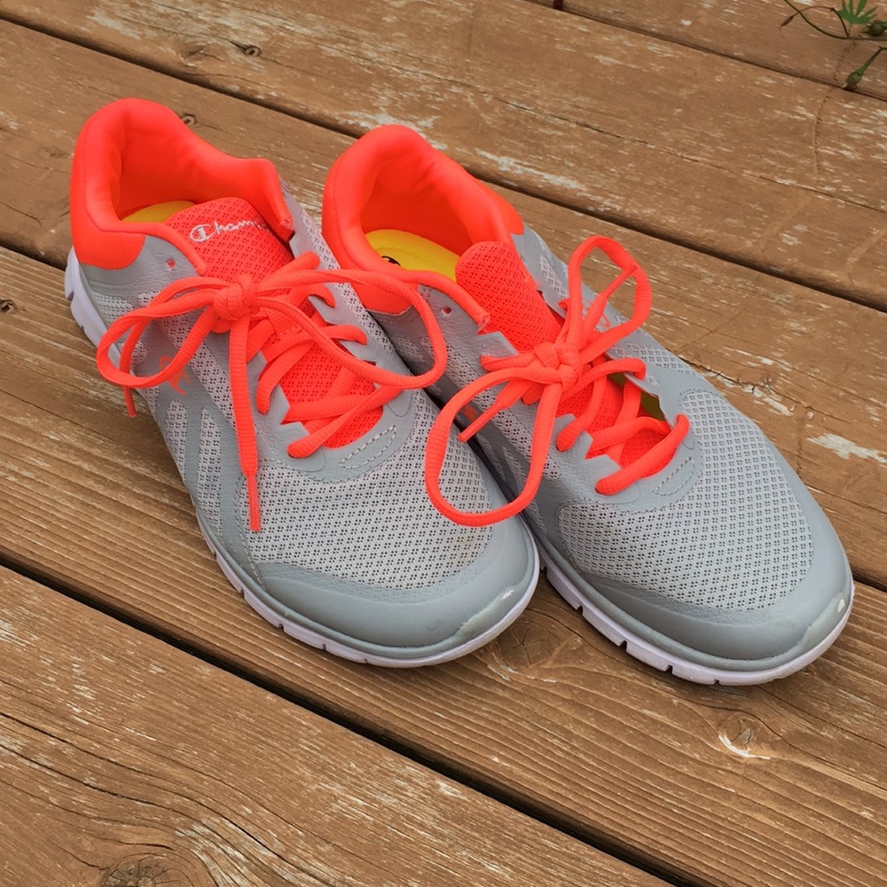 Woman’s Champion shoes, memory foam.